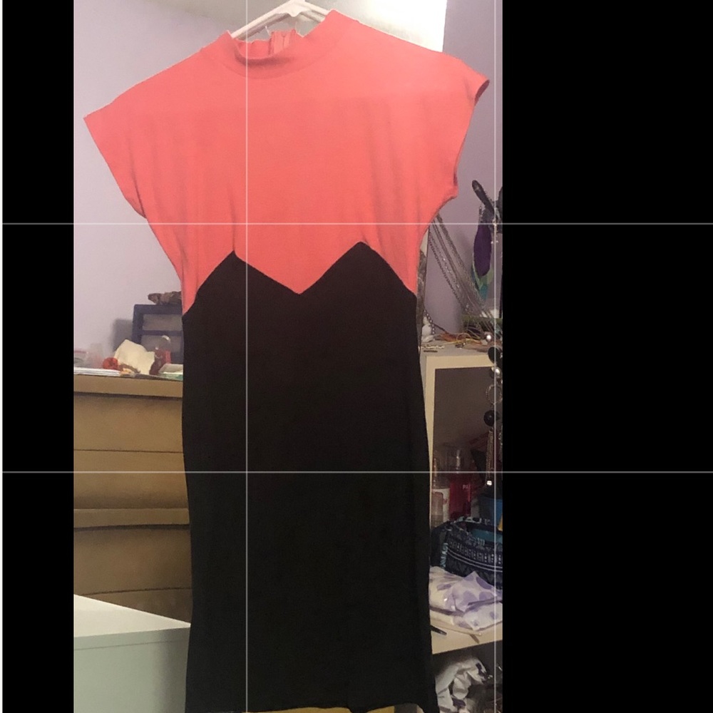 Sun Joy pink and black dress